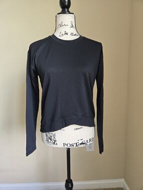 Calia Athletic Top Womens XS Black Long Sleeve